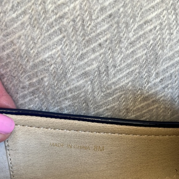 DV by Dolce Vita Navy Blue Patent Leather Loafers, Size 8 - Picture 9 of 9